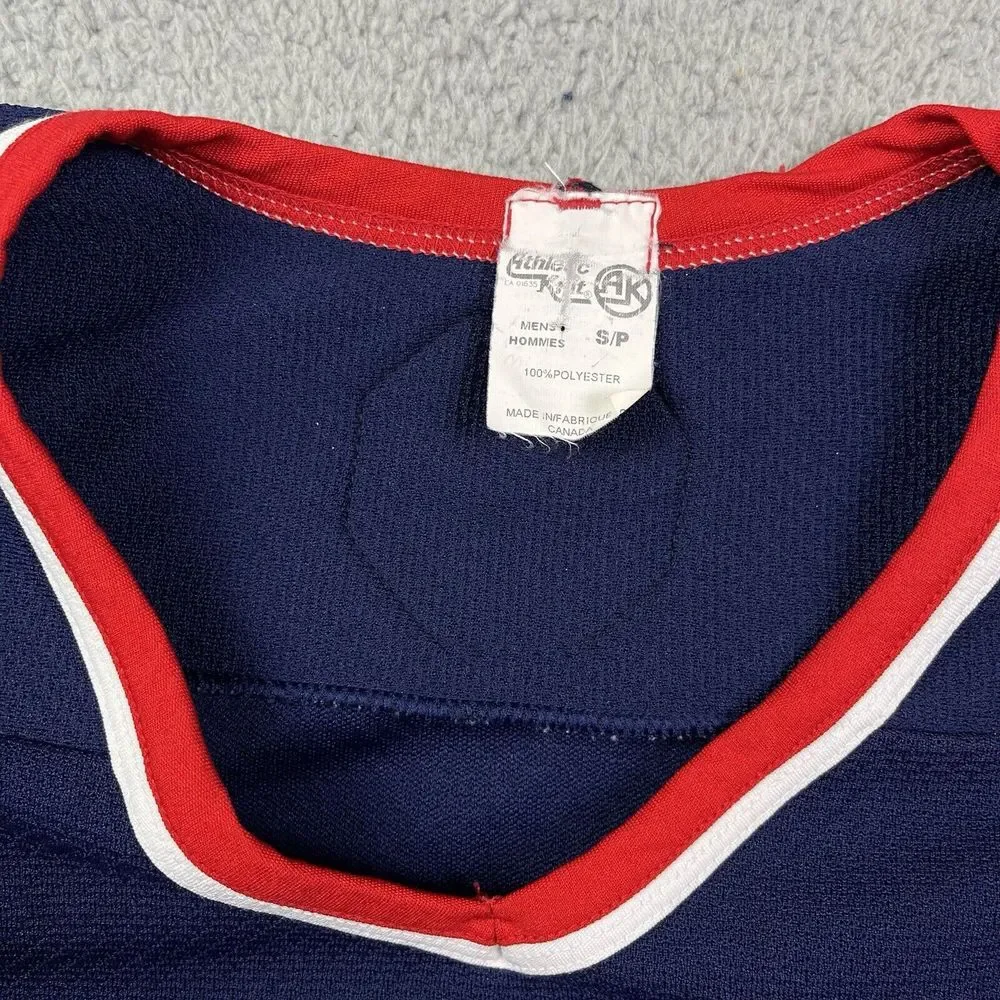 St Francis Saints Hockey Jersey Minnesota High School MN Athletic Knit‎ Sz Small